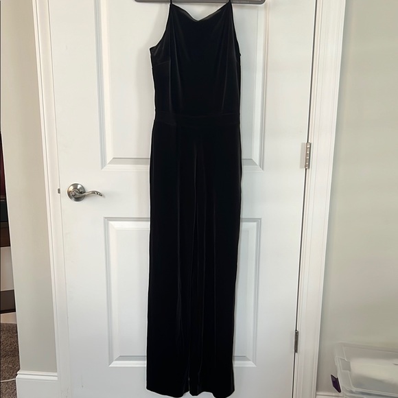 crown & ivy Pants - Crown & Ivy Black Velvet Pants